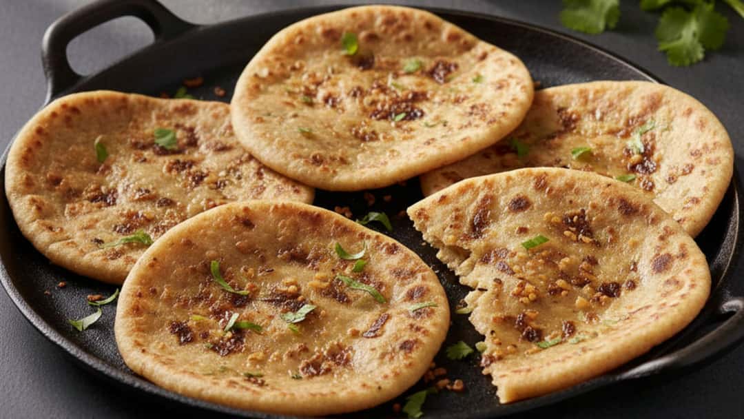 Simple Garlic Paratha