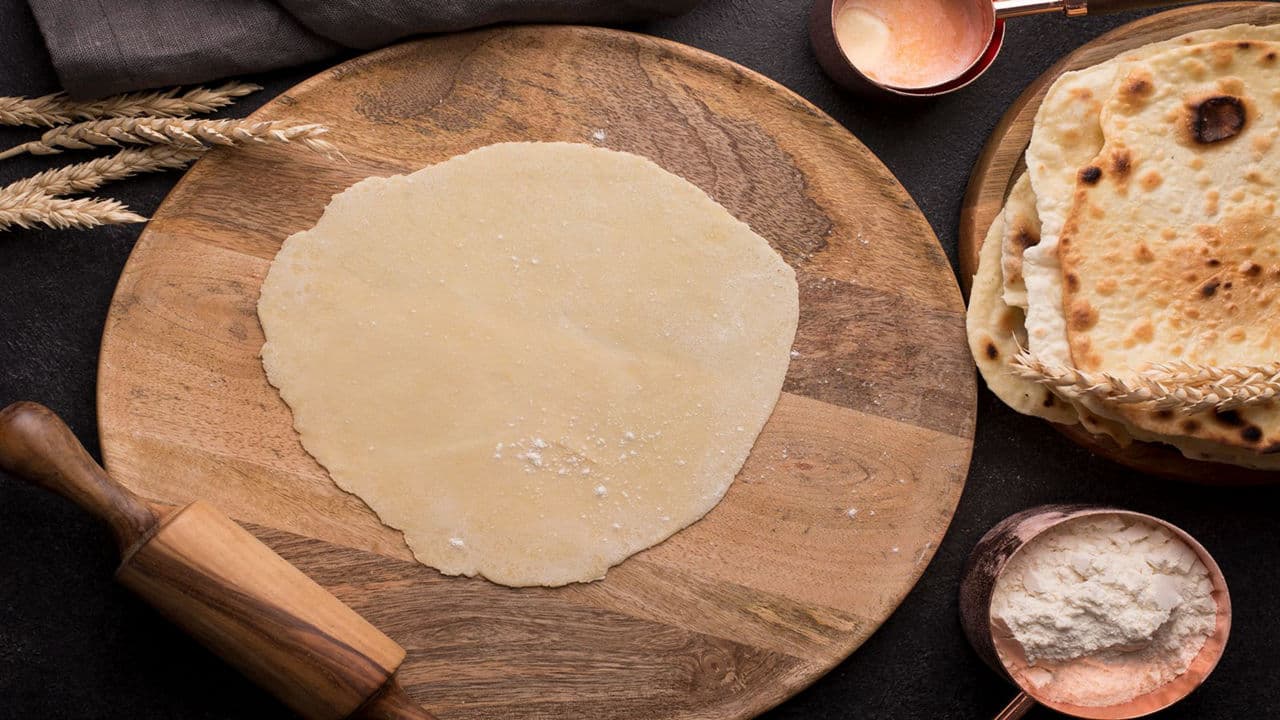 Raw Dough Paratha