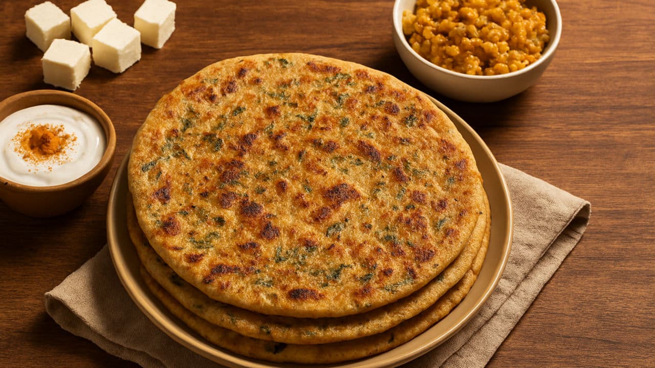 Moong Dal Multigrain Dough Paratha